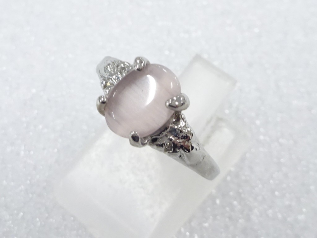 ローズクォーツ　指輪(10号)